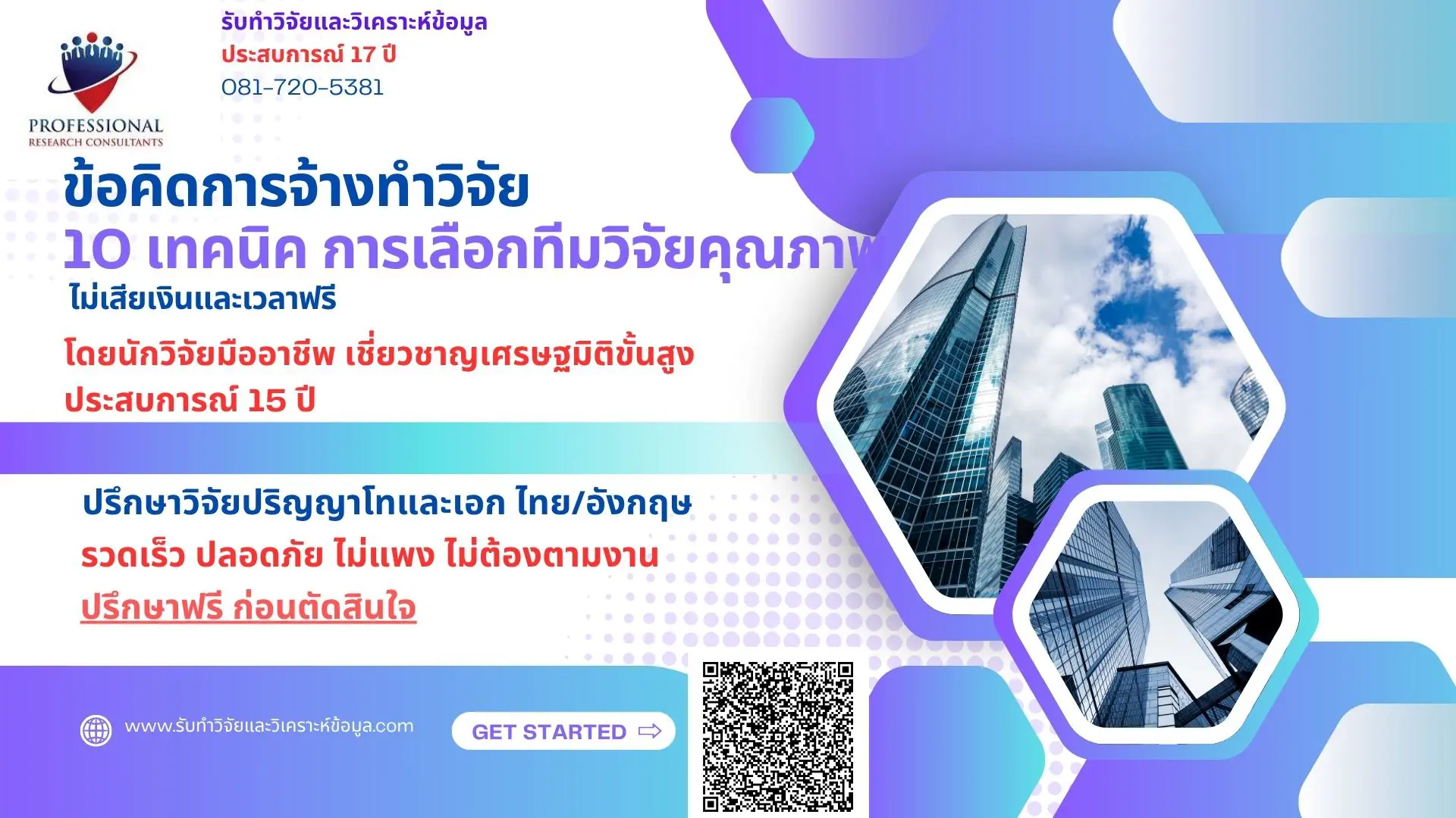 ข้อคิดการจ้างทำวิจัย