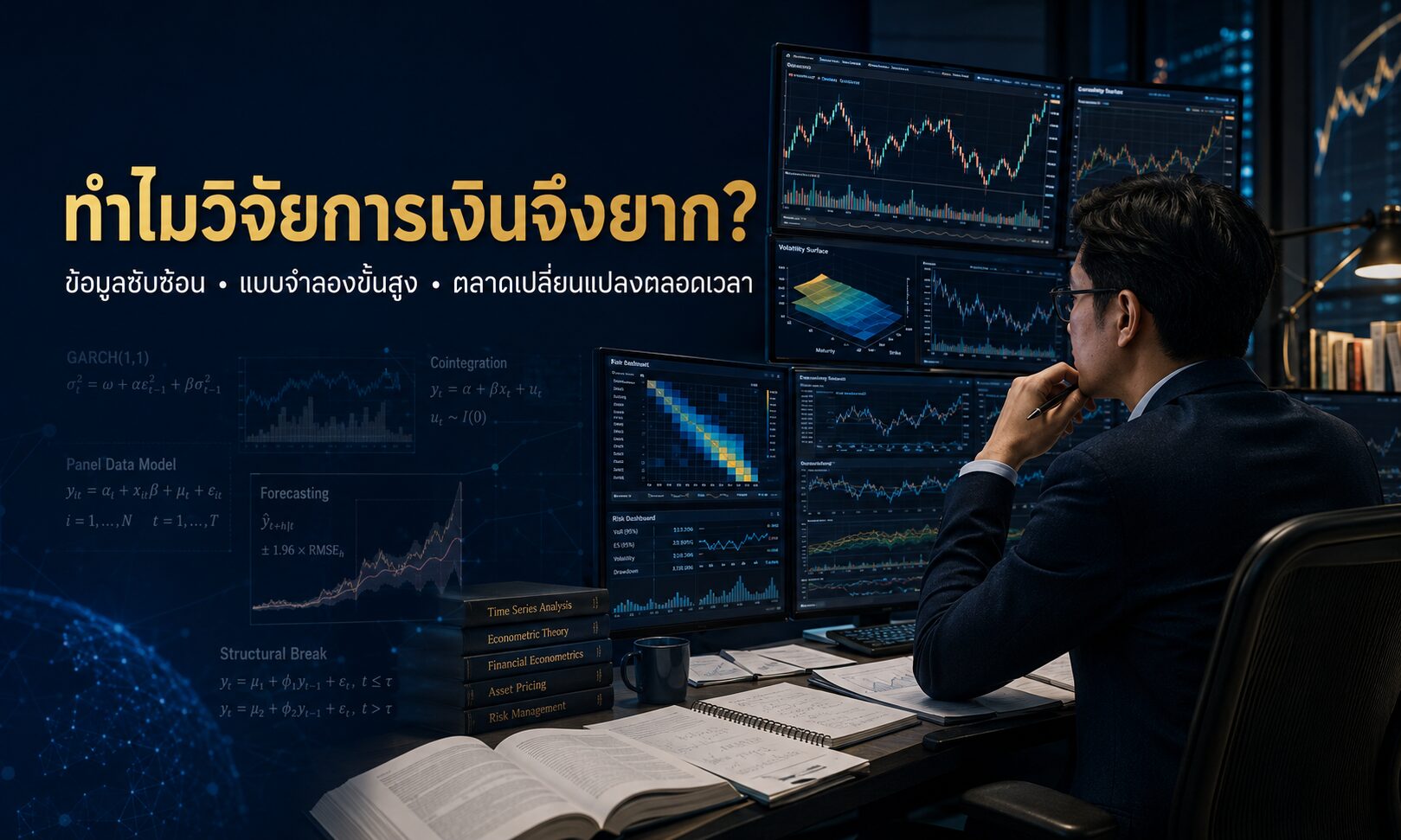 ทำไม "วิจัยการเงิน" ถึงยากและปวดหัวที่สุด?